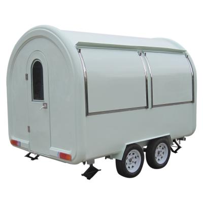 China 3m Food Trailer Truck for Catering Hot Dog and Ice Cream Street Restaurant 0-20KW for sale