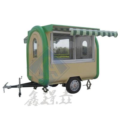 China 110V/220V/380V Voltage Heavy Duty Mobile Catering Food Trailer Best Buy Street Vending for sale