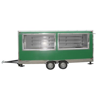 China Donut French Fries and Hamburger Multifunctional Mobile Food Trucks 220v/110v Voltage for sale