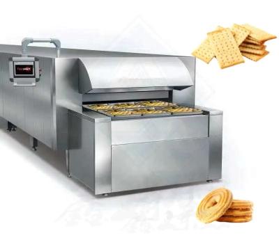 China 600 KG Cookie Press Sandwich Biscuit Make Machine for Commercial Chocolate Depositor for sale