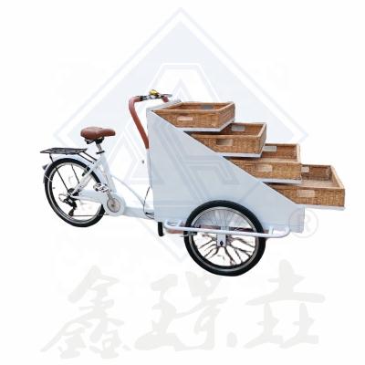 China Mobile Food Trucks Advertising Company Winery Food Shop Food Vendor Cart Bike for sale