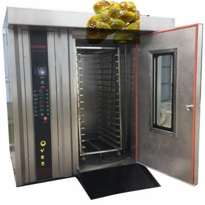 China CE Certified Small Automatic Bakery Rotary Oven for Baking Bread Pizza Meat Baguette for sale