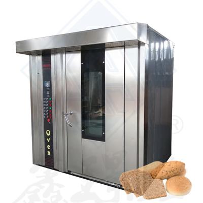 China 16 Trays Gas Rotary Bread Baking Oven for Bakery Shop Food Industry Equipment for sale