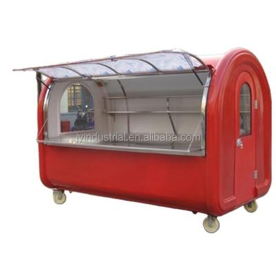 China Materials Used in Economical Mobile Food Carts for Coffee and Donuts for sale