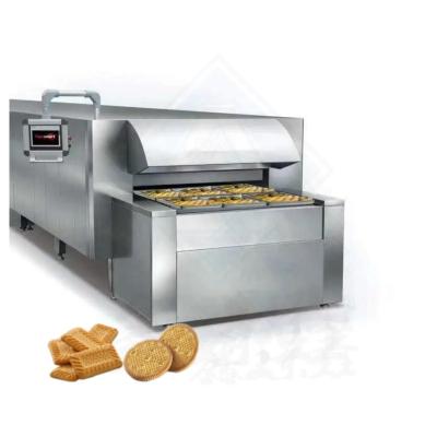 China Special Biscuit Production Line with High Productivity Biscuit Making Machine and Oven for sale