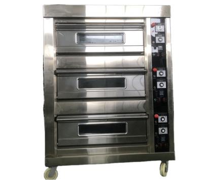 China 2020 Aluminium Dutch Oven Bake Deck Oven with Gas Energy and Temperature Range 30-400 for sale