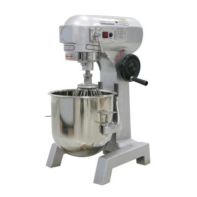 China Commercial Catering Application Fields 40L 30L 20L Planetary Mixer for Bakery Mixers for sale