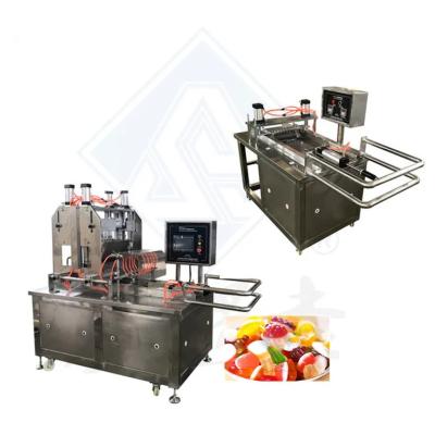 China 50kg/h Nice Soft Lollipop Making Machine Automatic Forming Shanghai Gummy Bear Candy for sale