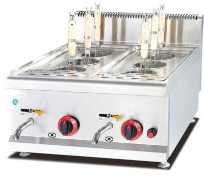 China Elegant Stainless Steel Desktop Gas Pasta Cooker for Catering Cooking Equipment for sale