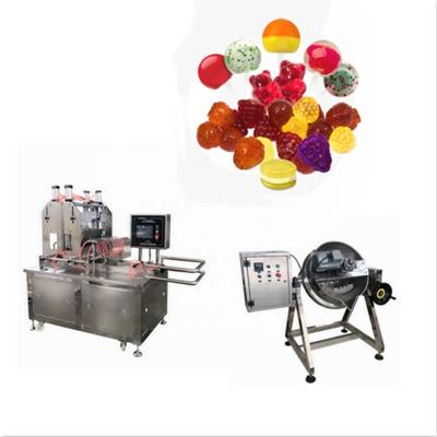 China Pouring Machine for 30-50kg/h Gelatin Pectin Candy Production at Manufacturing Plant for sale