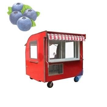 China Outdoor Street Food Cart Easy Moving Frozen Food Transportation Truck for Small Pizza for sale