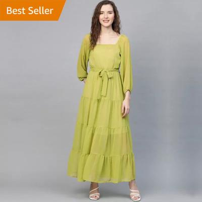 China Latest OEM Design Fashion Breathable Modest Party Long Sleeve Elegant Maxi Ladies Summer Women Casual Dresses for sale