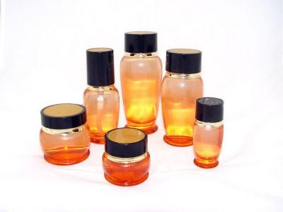 Chine 75ML fait sur commande 15ML 45G imprimant les bouteilles en verre de empaquetage et les pots de cosmétique vide à vendre