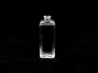 China 100ml Capacity Perfume Glass Bottle Frosting Spraying Printing for sale