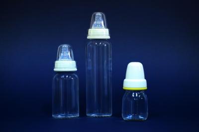 China Milieuvriendelijke warmtebestendige borosilicaat 300 ml glazen babyflessen Te koop