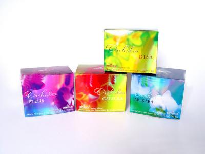 China Hot Foil Stamping Perfume Paper Packaging Box Tube for Women's Makeup for sale