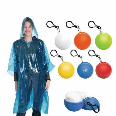 China Promotional Waterproof Poncho The Portable Travel Plastic Printed Disposable Rainwear Rainwear Bachelorette Golf Ball Rain Rainwear For Men for sale