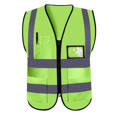 China Hot Sale Custom Made Road Safety Safety Vest High Visibility Wholesale Water Proof Traffic Safety Reflective Vest for sale