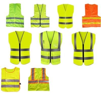 China Custom High Reflective Reflector Safety Water Proof Factory Price Visibility Reflective Vest for sale