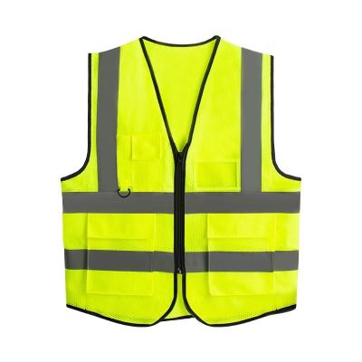 China Reflective Vest High Visibility Water Proof Safety Vest Safety Vest Work Uniform for sale