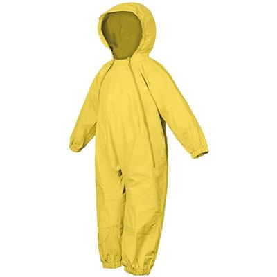 China Bachelor's rainwear hot sale raincoat jackets new suits waterproof hooded all in one suit with pants PU kids liner rain coat for sale