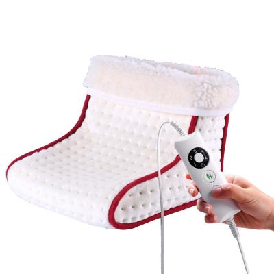 China Affordable Electric Car Foot Warmer Electric Foot Heater Mat Foot Warmers Relax Pad with Fleece Insert Lining for sale