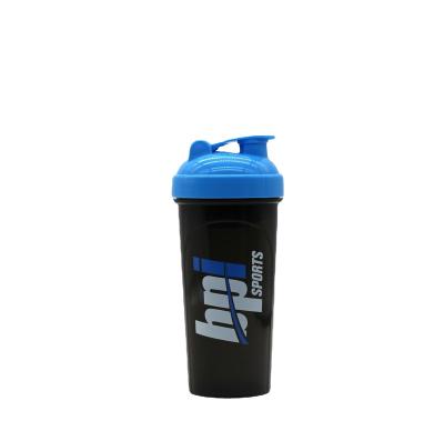 China 700ml Outdoor Sport Viable Promotional Gym Friendly Whey Protein Powder Shaker Water Bottle Plastic Sport Shaker Cup for sale