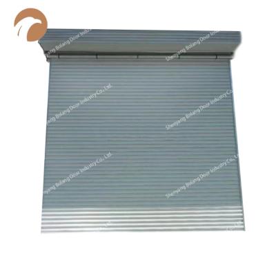 China Factory Windproof Motorized Atomic Rolling Shutter Aluminum Patio Doors for sale