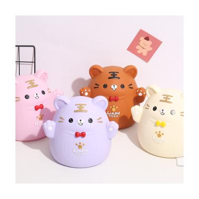 China China Modern Resin Opens Tiger Piggy Bank Office Decor Living Room Bedroom Ornament Home Decor for sale