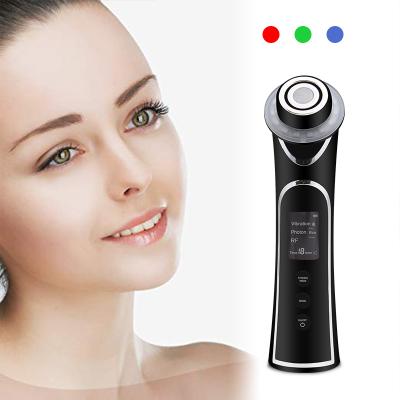 China Face Lift EMS Led Beauty Light Facial System Vacuum RF Eye Massager Hot Instrument Face Lift Slimming Machine for sale