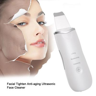 China Home Beauty Devices Facial Ultrasonic Skin Scrubber Skin Peeling Beauty Machine DEEP CLEANSING Ultrasonic Machine for sale