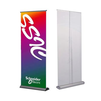 China Easy Fixed Custom Cheap Aluminum Portable Roll Up Banner Stand Aluminum Outdoor Roll Up Banner Stand for sale