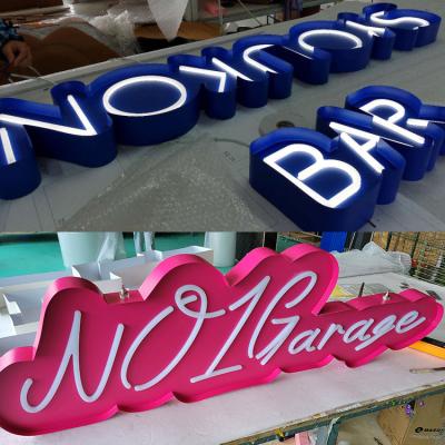 China Buildings customized outdoor stainless steel acrylic led signboard high end acrylic neon sign leteers for sale