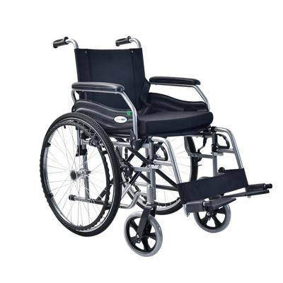 China Health care physiotherapy steel manual wheelchair good quality hand cycle disabled wheelchair in hospital and home for sale in stock for sale