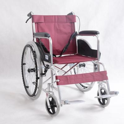 China New Products Adjustable Light Weight Carbon Steel Professional Fiber Seat Wheelchair Fordisabled People for sale