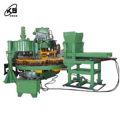 China Terrazzo Tile Making New Arrival 2022 Hydraulic Press Double Layer Rotary Terrazzo Tile Machine For Sale for sale