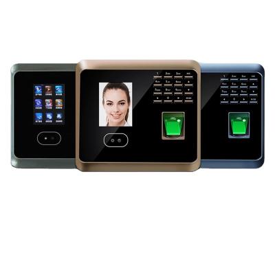 China Other WIFI UF100plus Linx Biometric Face Recognition Time Attendance Machine System With keyboard Fingerprint Reader Facial Time Clock for sale