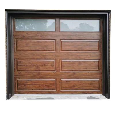 China Modern aluminum alloy garage door safe and strong use security door or color steel plate for sale