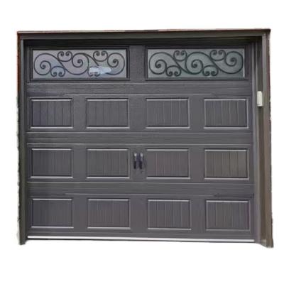 China Customized door wholesale modern China garage door security door use aluminum alloy or color steel plate for sale