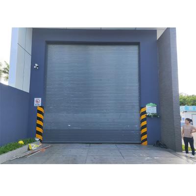 China Practical Safety Security Commercial Store Steel Doors Painted Grill Rolling Door for sale