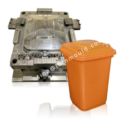 China Plastic Steel 50L 120L 240l 660L 1100L Injection Pedal Bin Mold Plastic Mold for sale