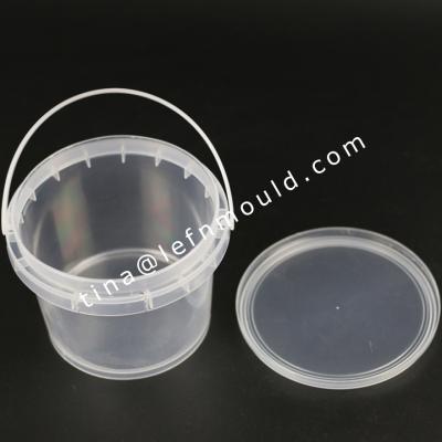 China Steel PP Round Food Container Mould, Plastic Injection Molds For Thinwall Container for sale