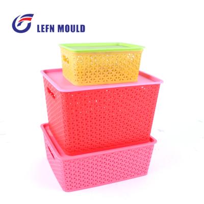 China From taizhou steel mold factory huangyan high quality plastic storage box mold directly sale for sale