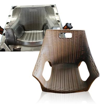 China Cheap Steel Plastic Injection Chair Moulds,China Taizhou Automatic Leg Rattan Chair Aluminum Table Mold Manufacturer for sale