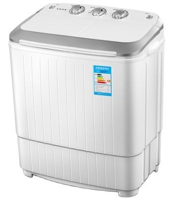 China Hotel Portable Washing Machine with Drain Pump Tub Seal Compact Twin Machine with 7.9lbs Wash and 4.4lbs Spin Cycle Compartments for sale