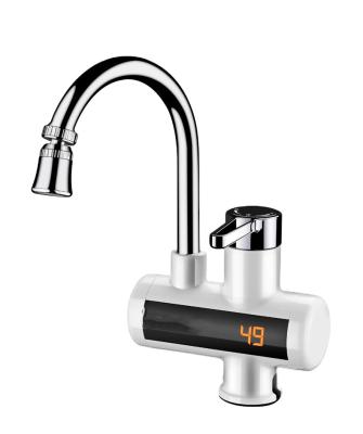 China 2022 Household Trisum New Arrival 3000W Electric Tankless Water Heater Faucet With LED Digital Display for sale