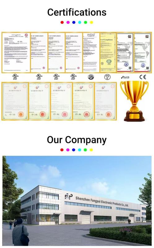 Verified China supplier - Shenzhen Fangpai Electronic Products Co., Ltd.