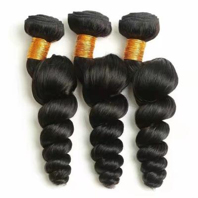 China Italian Natural Curl Color 12mm Indian Curl Indian Bouncy Curl 3pcs/Bundles15mm Lot For Full Head Funmi Hair Weft For Black Woman for sale