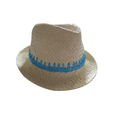 China Wholesale Fashion High Quality Straw Vacation Accessories Min Summer Paper Fedora Hat Unisex High Quality for sale