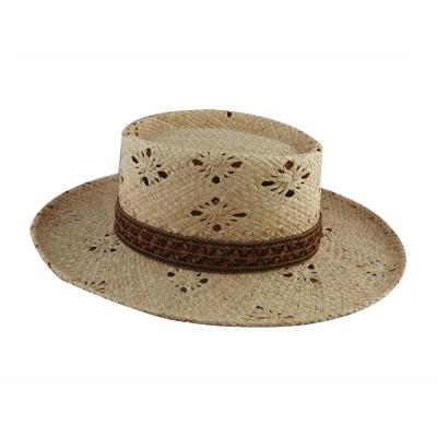 China High Quality Accessories Min Summer Fashion Paper Wholesale Holiday High Quality 2022 Panama Women's Wide Brim Hats for sale